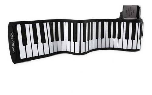 Imagen 8 de 9 de Teclado Midi Flexible Piano Roll-up Portátil 88 Teclas Usb