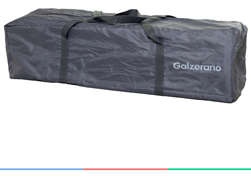 Cuna Triton Graphite con pantalla portátil Galzerano, color gris