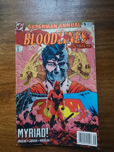 Superman Annual Bloodlines #5. Comic Importado. En Inglés