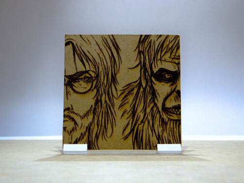 Grabado Attack On Titan Zeke Jaeger Shingeki No Kyojin