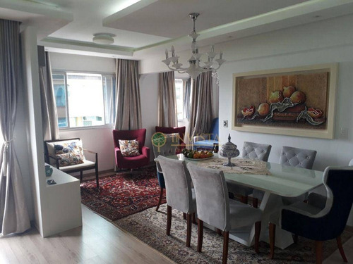 Imagem 1 de 13 de Apartamento Com 3 Dormitórios E Vista Mar - Centro/ Florianópolis - Ap6061