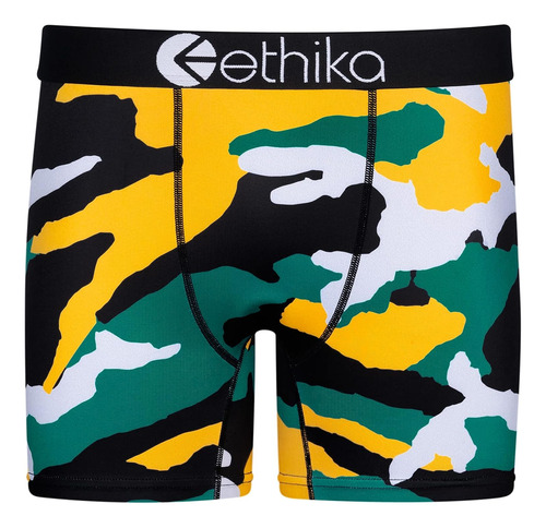 Ethika Hombre Mid Boxer Breve Forest Runner