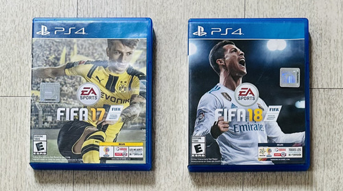 Juegos Para Ps4 Fifa 18 Y Fifa 17 Ps4 Físicos Playstation (Usado)
