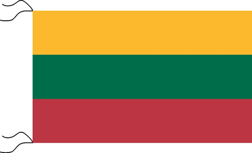 Bandera De Lituania Estampada De 150 X 90 Cm