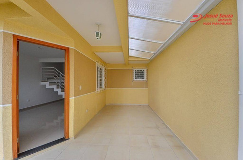 Imagem 4 de 30 de Sobrado Com 3 Dormitórios À Venda, 103 M² Por R$ 369.000,00 - Uberaba - Curitiba/pr - So1112