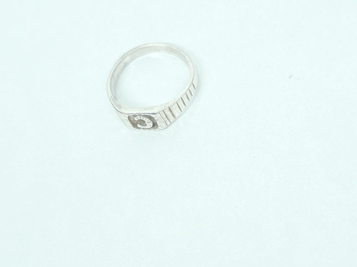 Anillo Plata 925 Mex Ley # 624 Plateado 8 (Usado)