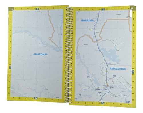 Livro Mapa De Estradas Brasil - Mapograf Espiral Edição 06 Em Português 2018 On Line Editora
