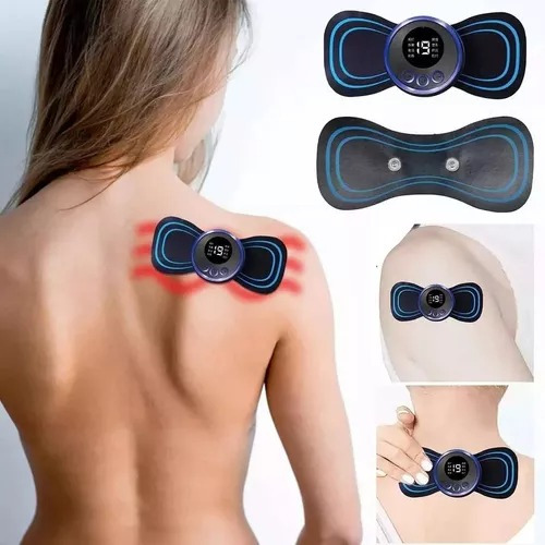 Mini Masajeador Cervical Todo El Cuerpo Smart 3d Stick Color Negro