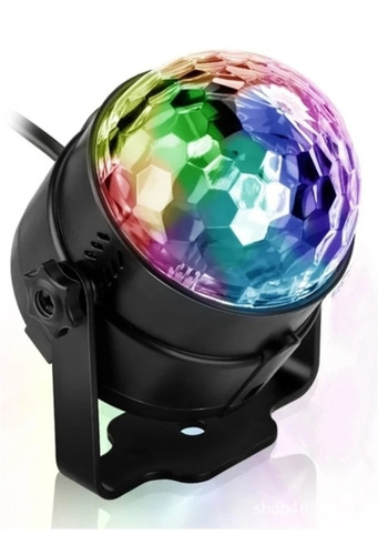 Bola Esfera Magica Led Rgb Audioritmica Boliche Fiesta L-12