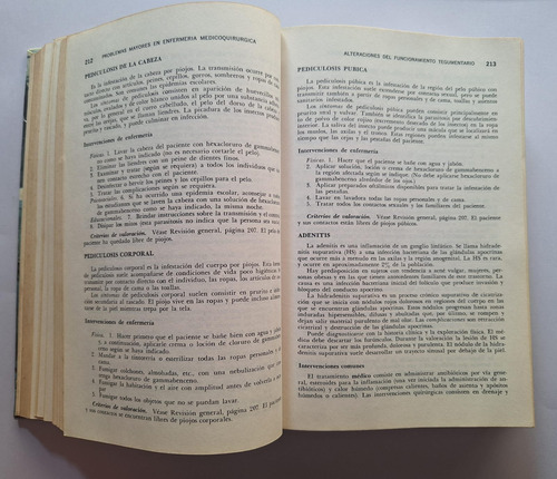 Manual De Enfermería Quirúrgica - 1986 - 1er Ed (Usado)