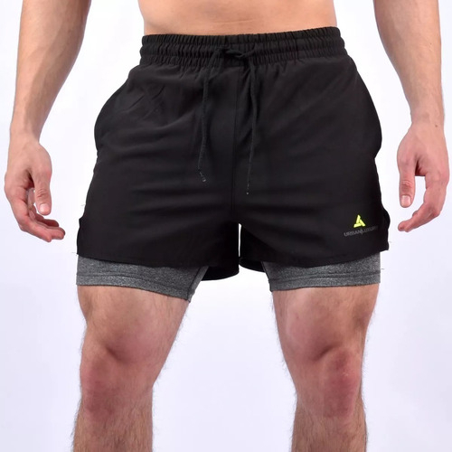 Short Con Calza Entrenamiento Running Cliclista Workout