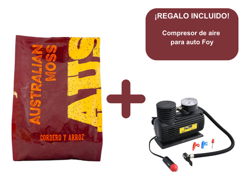 Croqueta Australian Moss Cordero Y Arroz 2kg Con Regalo