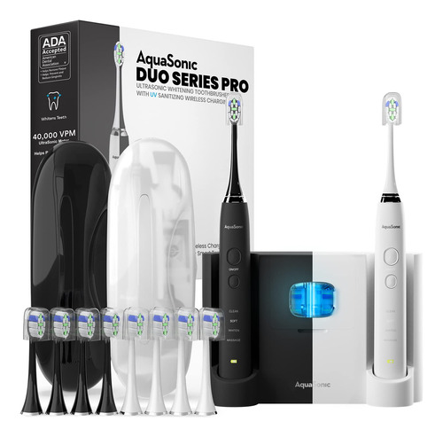 Aquasonic Duo Pro - Cepillos De Dientes