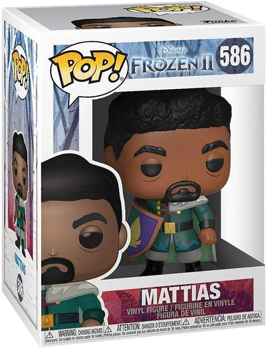 Funko Pop Disney Frozen 2 Mattias 586 Original Nuevo Educand