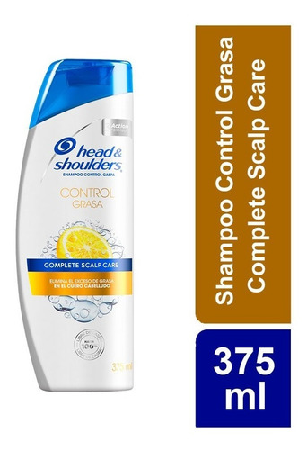 Shampoo Head & Shoulders Oil Complete Scalp Care X 375 Ml