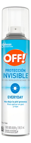 Repelente Off! Invisible Everyday Spray 104.51ml