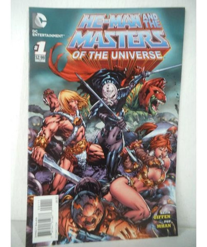 Heman Masters Of The Universe 01 Edit. Dc Comics En Ingles