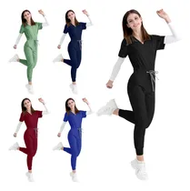 Comprar Pijama Quirurgica Conjunto Medico Anti Fluidos Jogger, Scrub