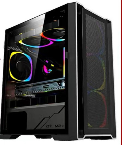 Case Gamer M-atx Wjcoolman Silent Mod:dt M2,negro Jwk