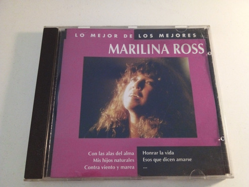 Marilina Ross Lo Mejor De Los Mejores Cd