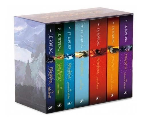 7x1 Paquete Harry Potter - Box Set - J. K. Rowling - Nuevo