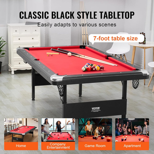 Mesa De Billar, Mesa De Billar De 7 Pies, Mesa De Billar Ple
