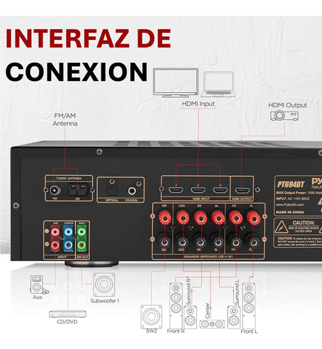Sistema De Audio Klipsch 2.0.2 Par De Torres Rp-8060faii Ebo Ebony