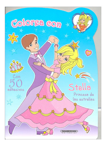 Libro Colorea Con Stella, Princesa De Las Estrellas