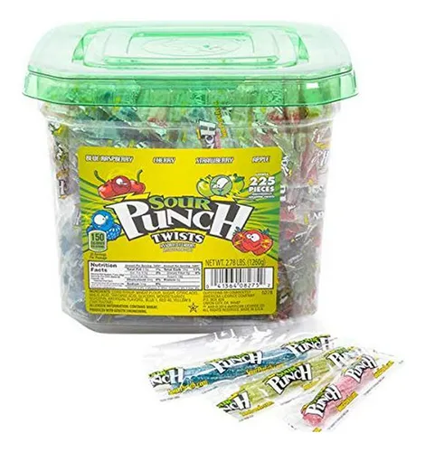 Paquete De 3 Sour Punch Twists