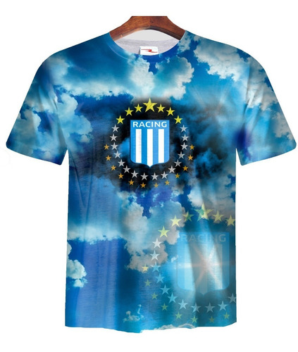 Remera Sublimada Racing Club De Avellaneda Cs404