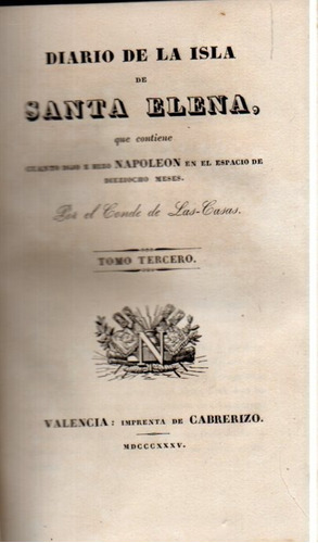 Diario De La Isla De Santa Elena 