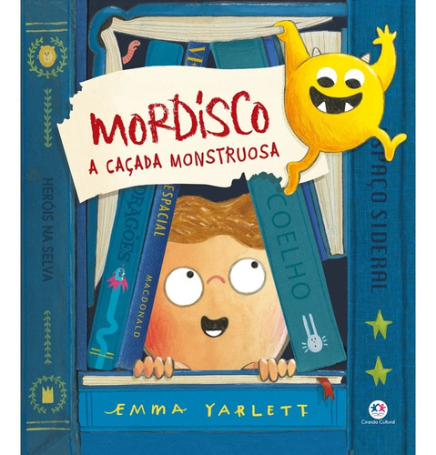 Mordisco - A caçada monstruosa, de Yarlett, Emma. Ciranda Cultural Editora E Distribuidora Ltda., capa mole em português, 2020