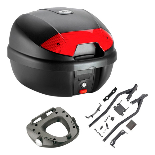 Baul Trasero 30 L Con Soporte P/ Honda Vfr Cross Runner 800