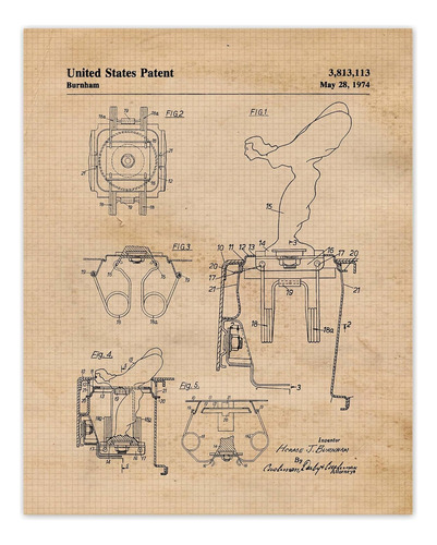 Impresiones De Patentes De Adornos Vintage, 1 (11x14) F...