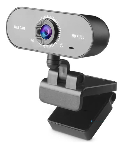 Cámara Web Webcam 1080p Full Hd Con Microfono Usb Zoom Skype