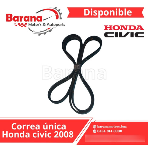 Correa Unica Honda Civic 2008