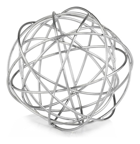 ~? Acentos Modernos Guita LG Open Wire Sphere Object, Grande