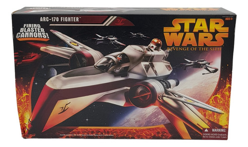 Hasbro Star Wars Nave Arc 170 Fighter Jet 2005 Sellado