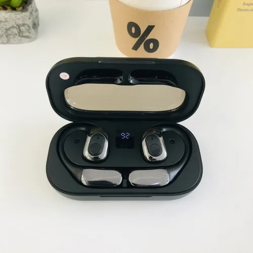 Auriculares Inalámbricos Bluetooth 5.4 Estilo Deportivo Negro