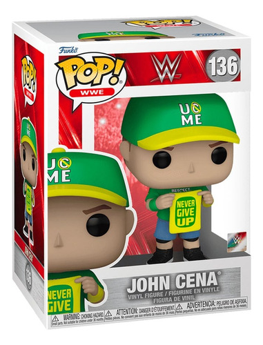 Funko Pop - Wwe - John Cena Never Give Up (136)