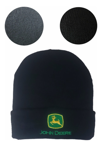 Gorro Lana Jhon Deere Logo Personalizado