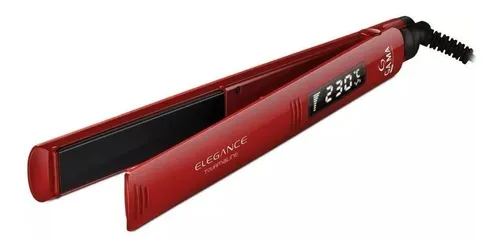 Planchita de pelo GA.MA Italy Elegance elegance gold roja
