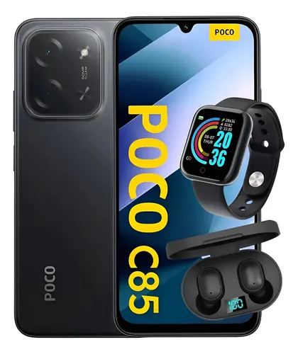Smartphone Xiaomi Poco C85 256gb Lançamento 2026 Top + Nota