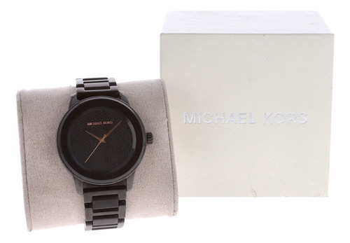 Reloj Para Mujer Michael Kors *black Ion Diamond*.