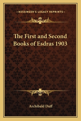 Libro The First And Second Books Of Esdras 1903 - Duff, A...