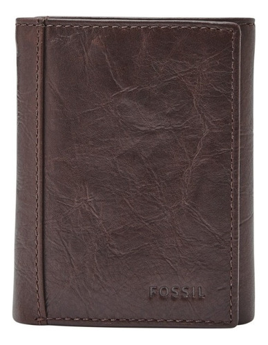 Fossil Cartera Caballero Neel Trifold Ml3869200 Color Marrón