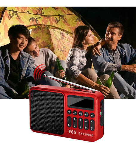 Radio Am Fm Portátil - Radio Meteorológica Con Usb Y