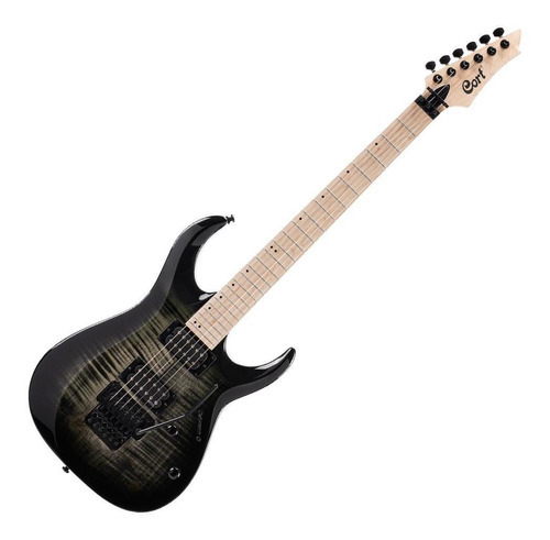 Guitarra Super Strato Cort Floydrose Grey Burst Cor Gray
