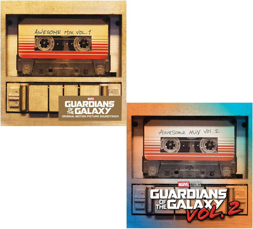 Cd: Guardianes De La Galaxia Vol. 1 Y Vol. 2 - Sonido De Pel