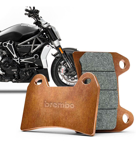 Par Pastilha De Freio Dianteira Ducati Xdiavel Racing